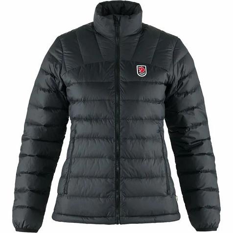 Fjallraven Women Expedition Down Jacket Black PH139105 Philippines